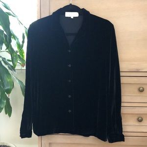 Vintage velvet top